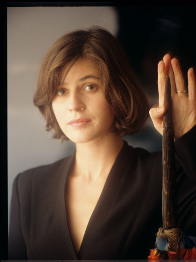 Główna bohaterka filmu Valentine (Irène Jacob).