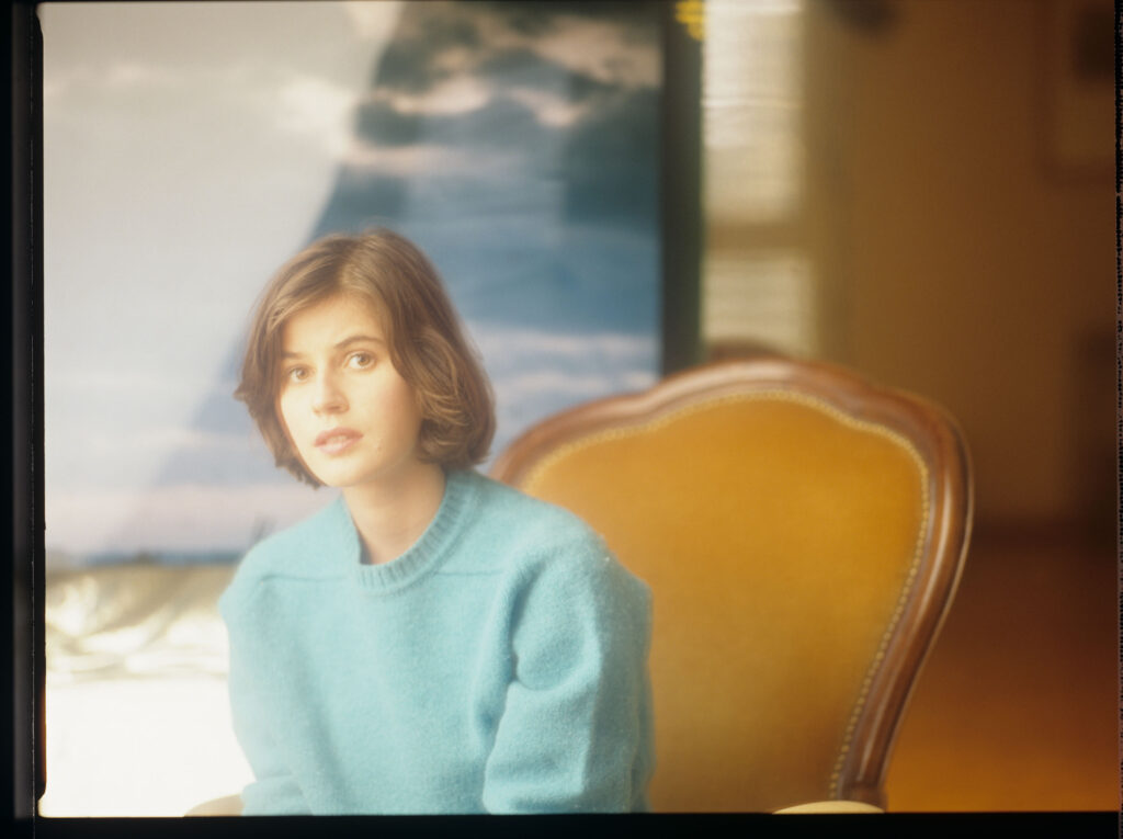 Główna bohaterka filmu Valentine (Irène Jacob).