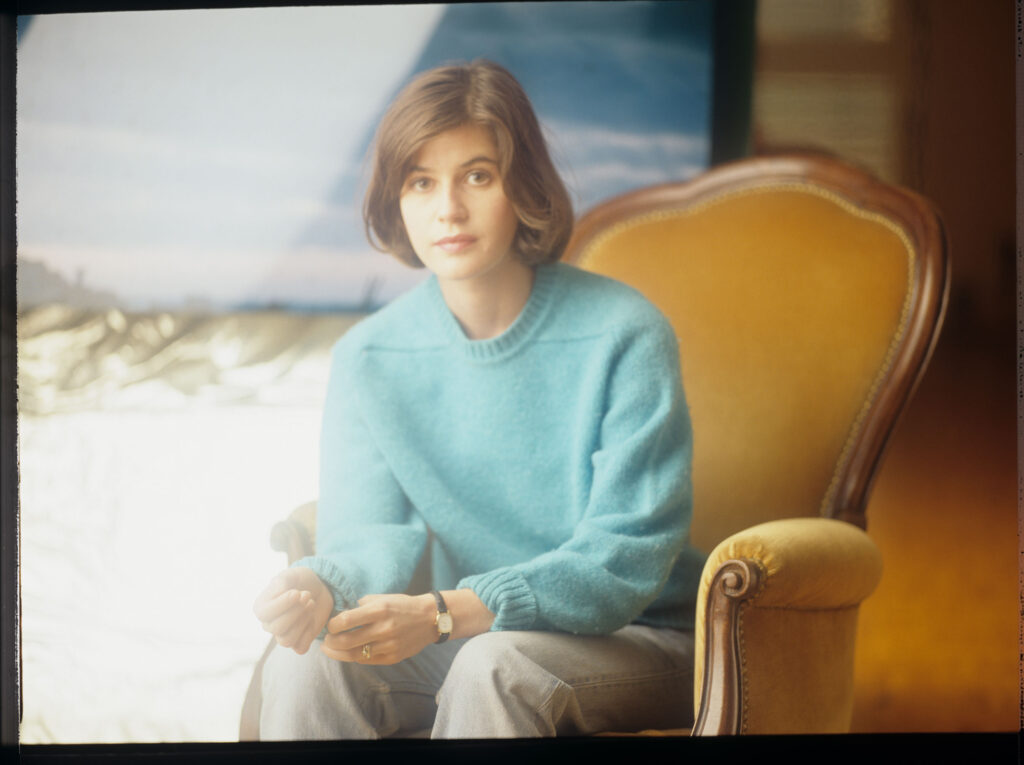 Główna bohaterka filmu Valentine (Irène Jacob).