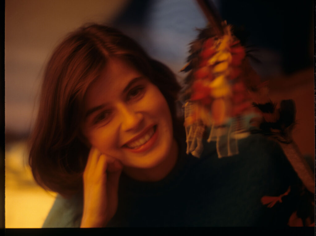 Główna bohaterka filmu Valentine (Irène Jacob).