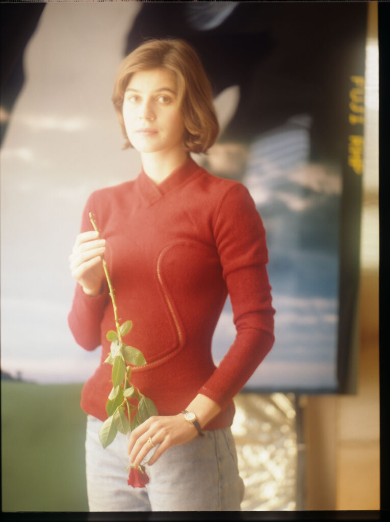 Główna bohaterka filmu Valentine (Irène Jacob).