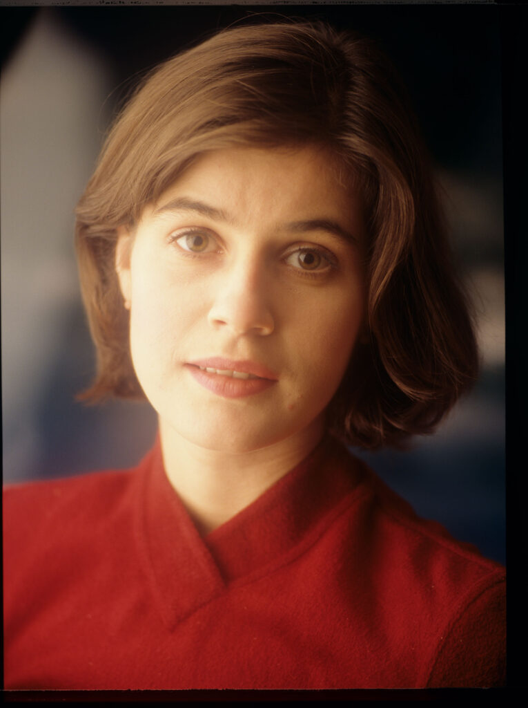 Główna bohaterka filmu Valentine (Irène Jacob).