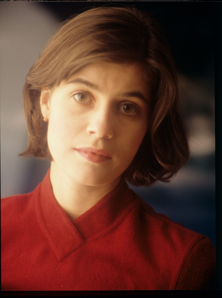 Główna bohaterka filmu Valentine (Irène Jacob).
