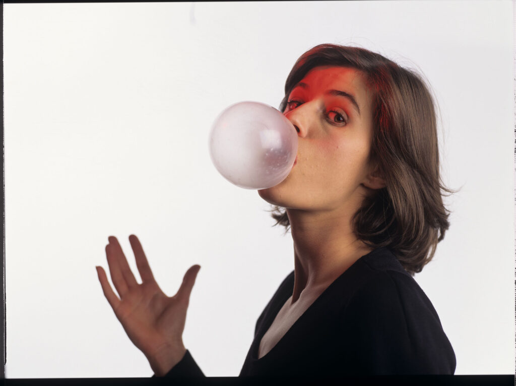 Główna bohaterka filmu Valentine (Irène Jacob).