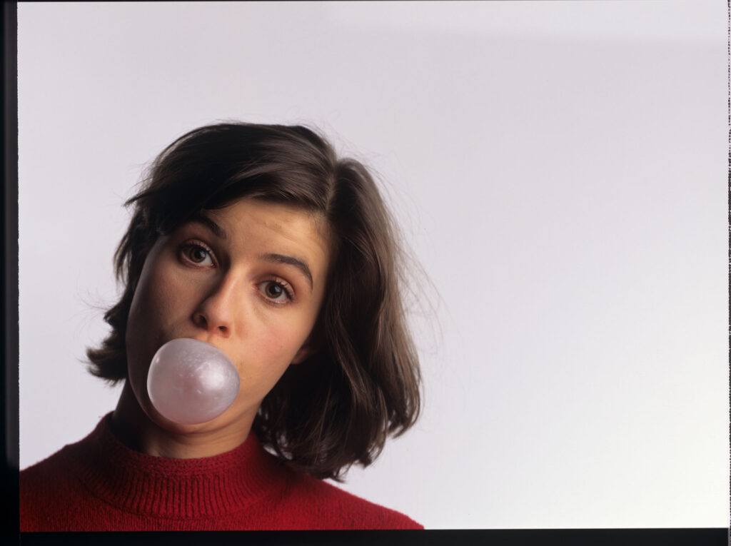 Główna bohaterka filmu Valentine (Irène Jacob).