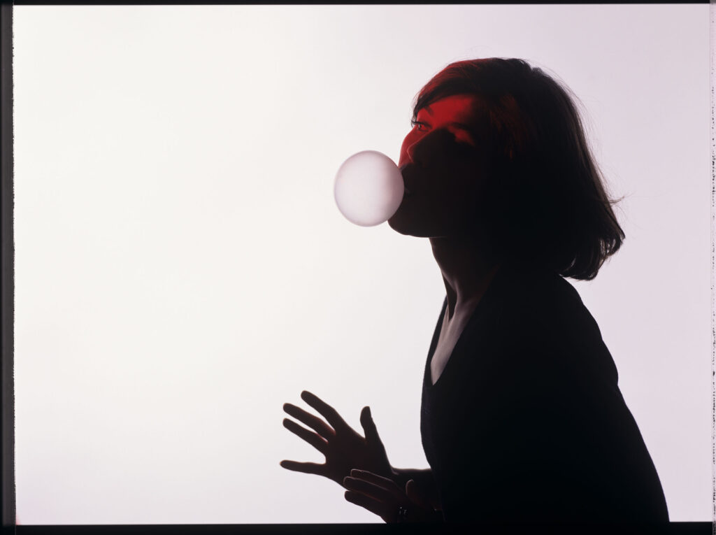 Główna bohaterka filmu Valentine (Irène Jacob).