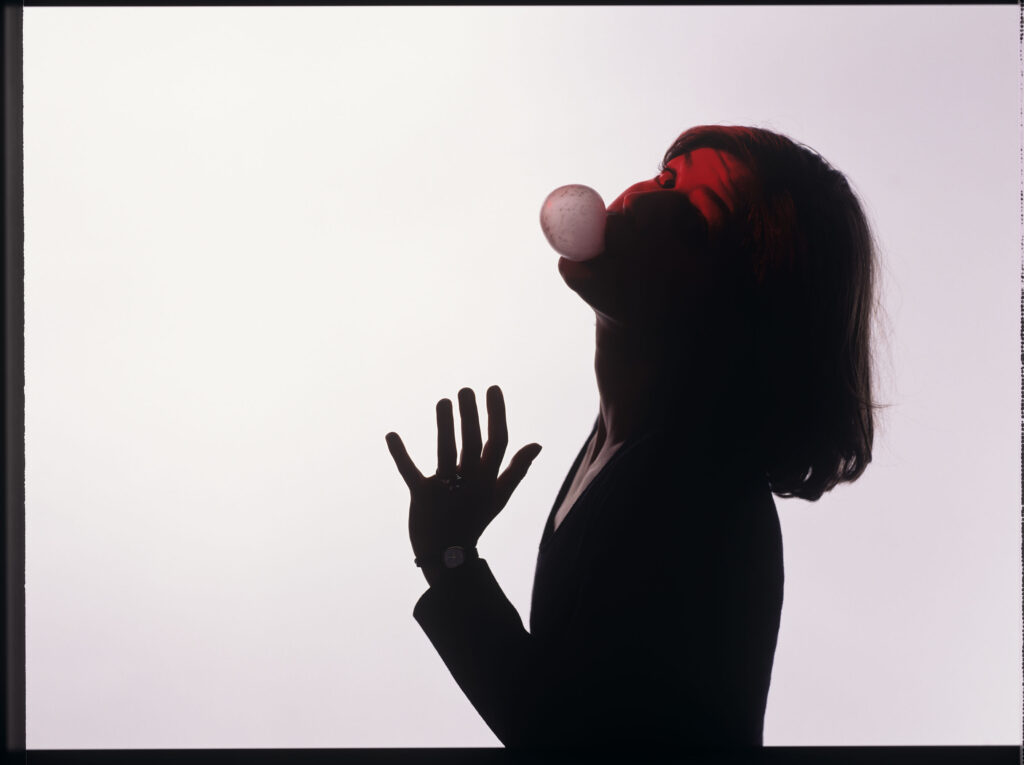 Główna bohaterka filmu Valentine (Irène Jacob).
