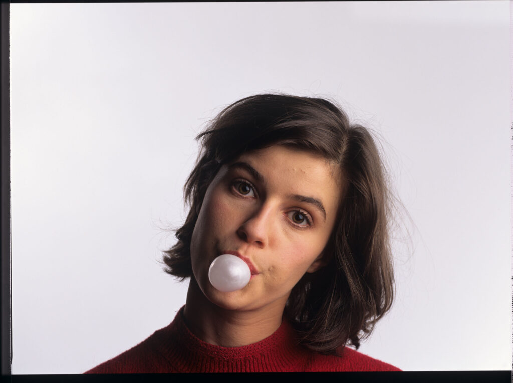 Główna bohaterka filmu Valentine (Irène Jacob).