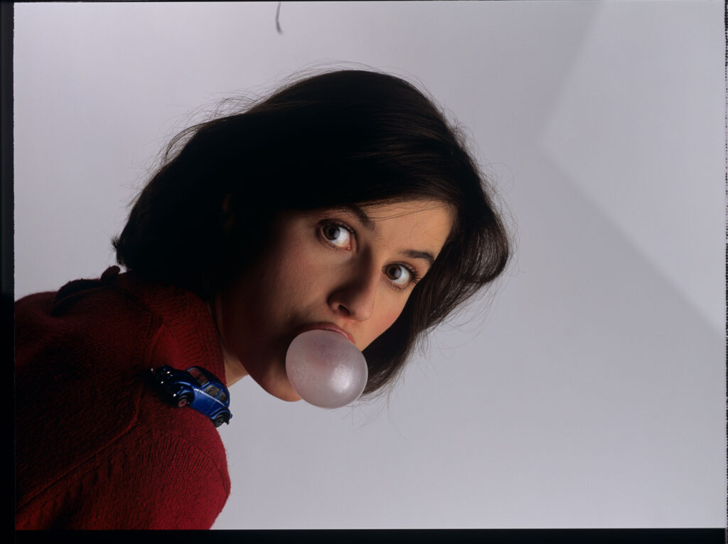 Główna bohaterka filmu Valentine (Irène Jacob).