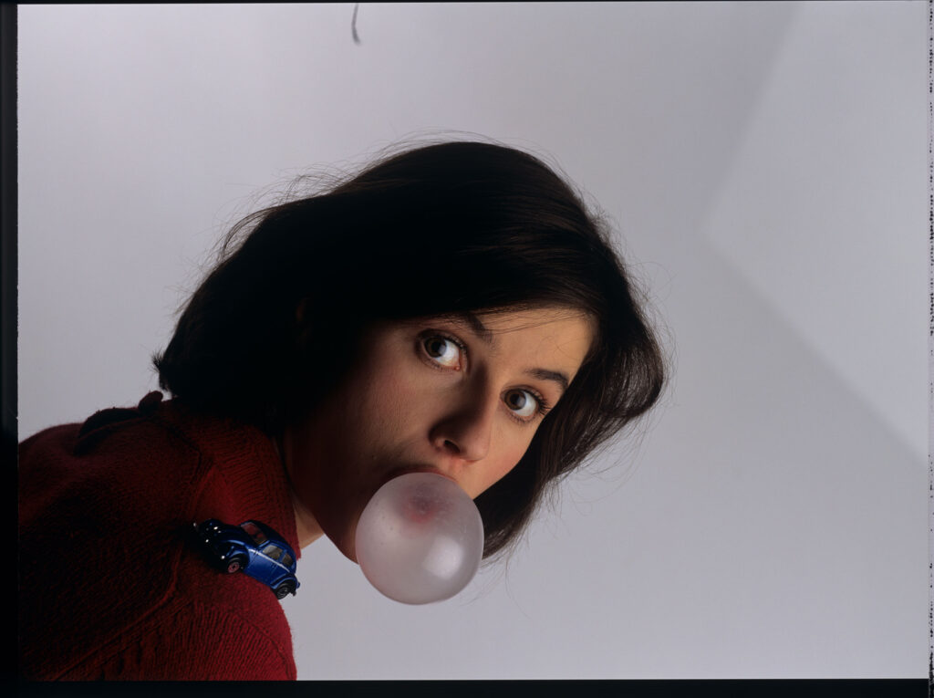 Główna bohaterka filmu Valentine (Irène Jacob).