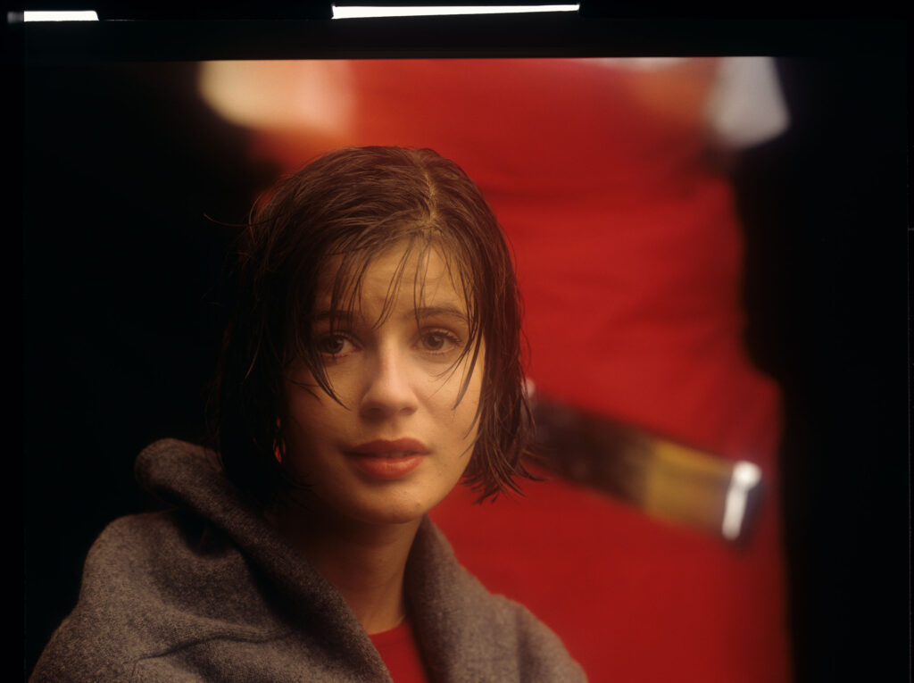 Główna bohaterka filmu Valentine (Irène Jacob).