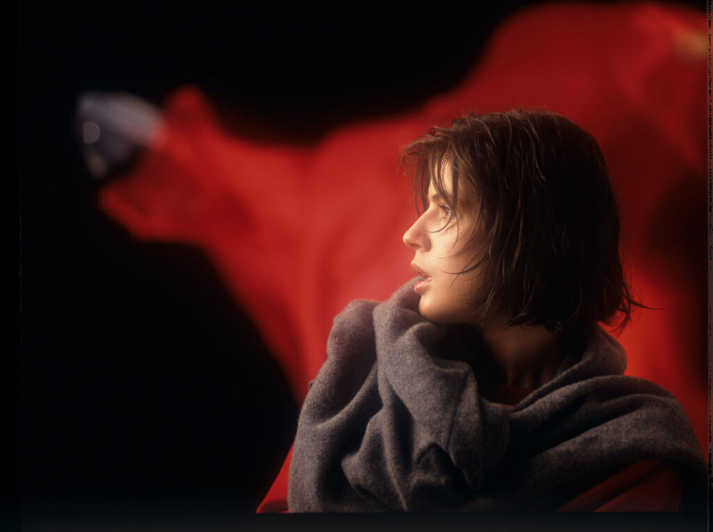 Główna bohaterka filmu Valentine (Irène Jacob).