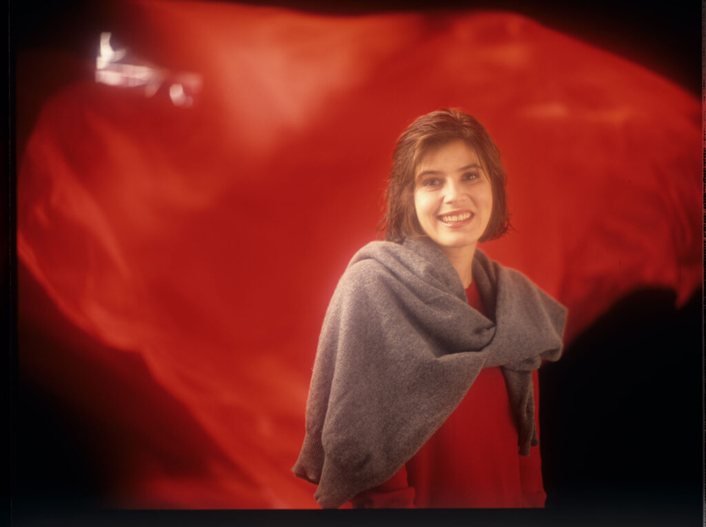 Główna bohaterka filmu Valentine (Irène Jacob).