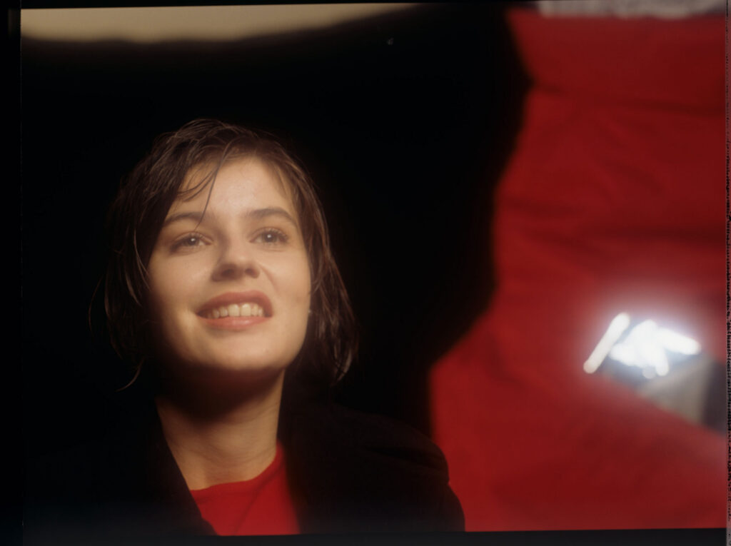 The main character of the movie Valentine (Irène Jacob).