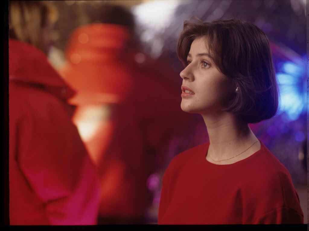 Główna bohaterka filmu Valentine (Irène Jacob).