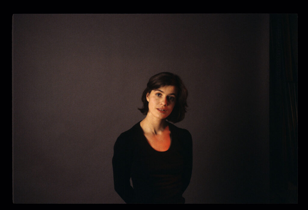 Meeting of director Kieślowski with film critic Sobolewski, who visited the set of the triptych "Three Colors".