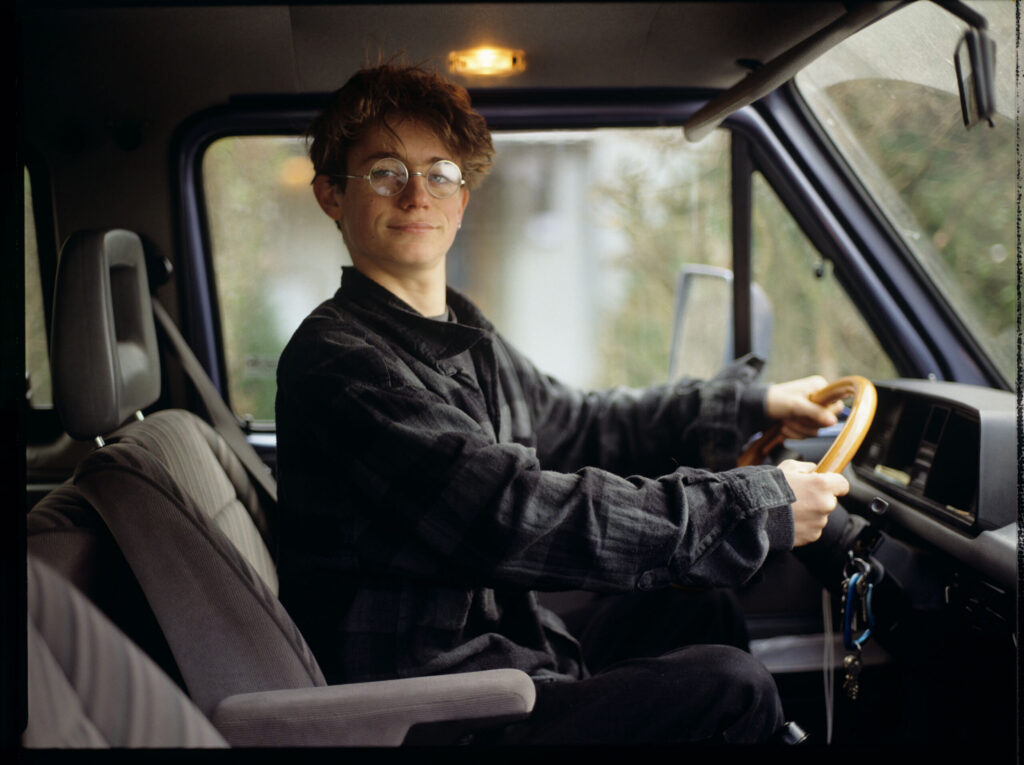 Valentine's brother, Marc (Leo Ramseyer). Ultimately, the only voice we hear in the film is his phone call to his sister.