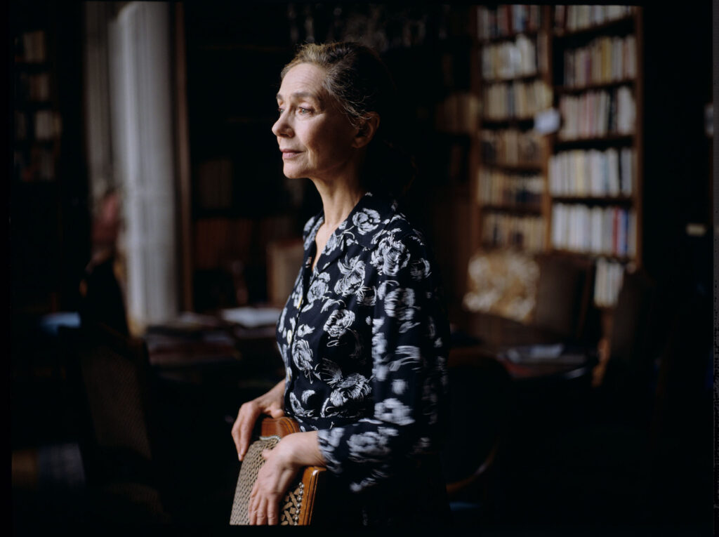 Julie’s mother (Emmanuelle Riva) in a nursing home.