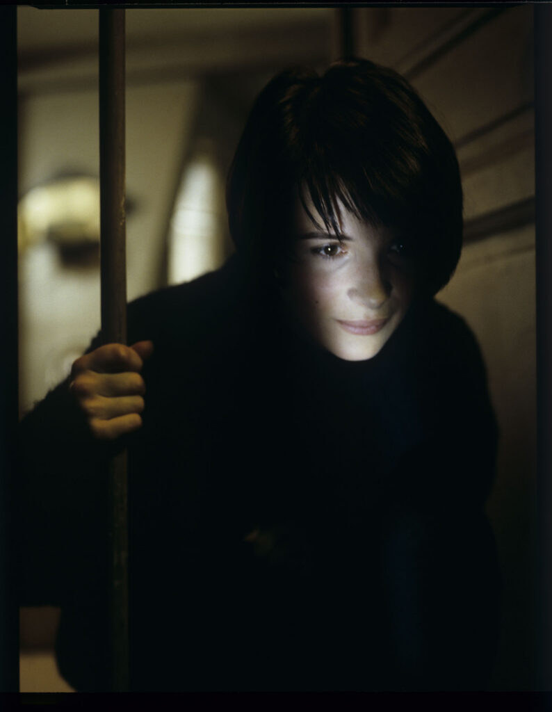 Julie (Juliette Binoche) discovers unwatned guests - a family of mice