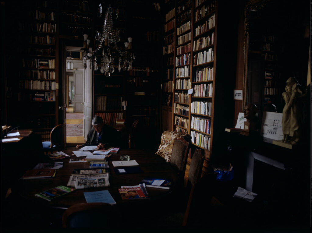 The library in the nursing home where the scenes with Julie's mother were filmed.