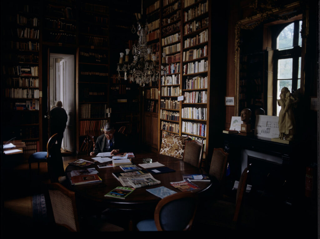 The library in the nursing home where the scenes with Julie's mother were filmed.