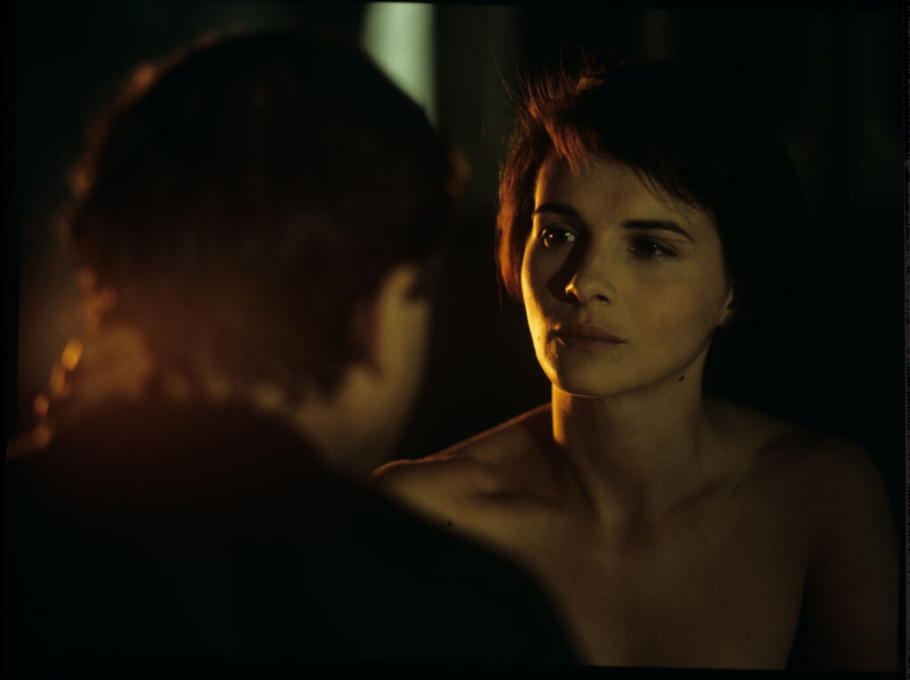 In love with Julie (Juliette Binoche), Olivier (Benoît Régent) arrives at night at her request to an estate outside Paris.