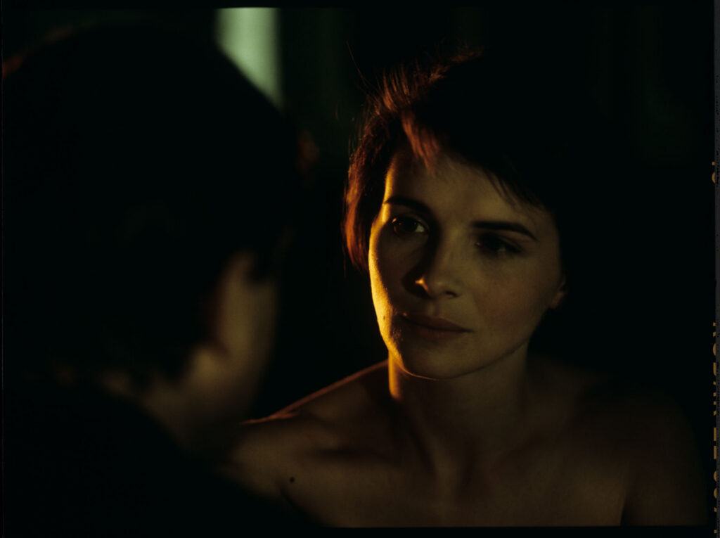 In love with Julie (Juliette Binoche), Olivier (Benoît Régent) arrives at night at her request to an estate outside Paris.