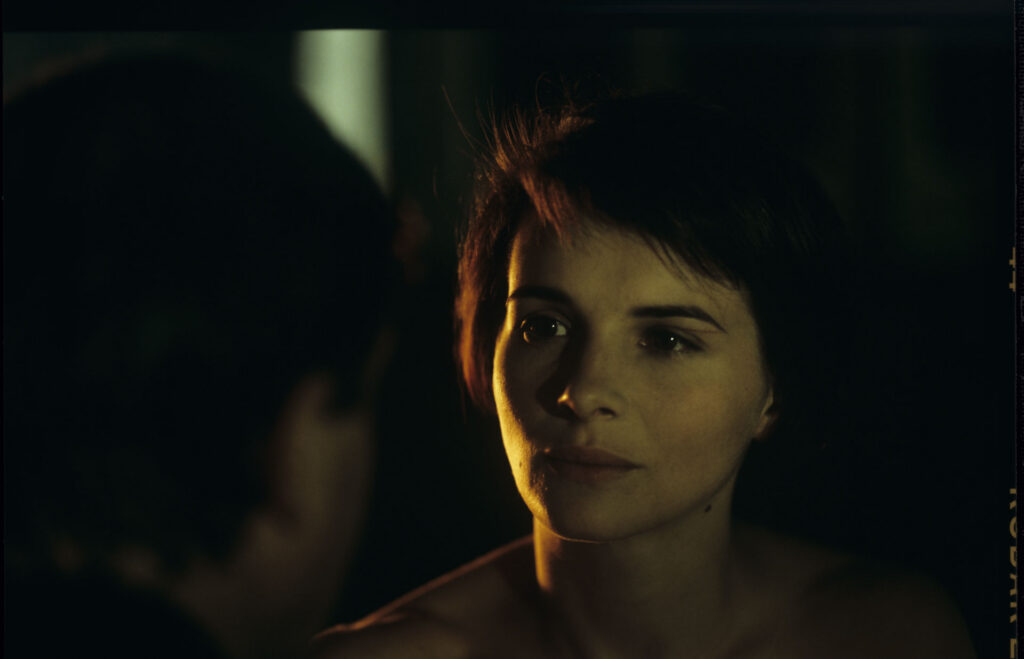 In love with Julie (Juliette Binoche), Olivier (Benoît Régent) arrives at night at her request to an estate outside Paris.