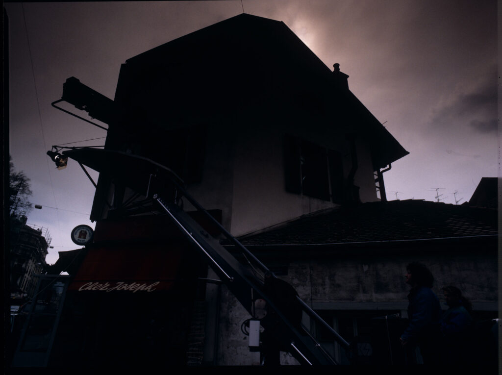 Ekipa na planie zdjęciowym.