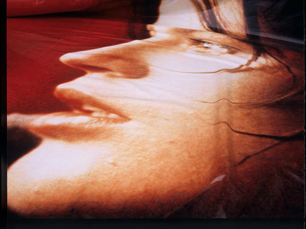 Dismantling of an advertising billboard with the image of Valentine - the main character of the film.